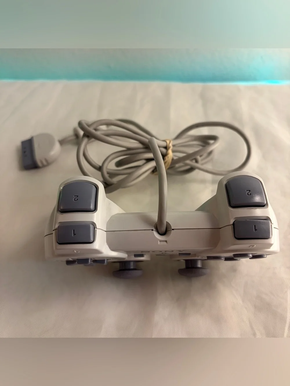 Sony PSOne PS1 SCPH-110 Controller White TESTED Working PlayStation 1 OEM